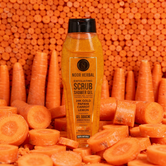 Carrot Exfoliating Scrub Shower Gel