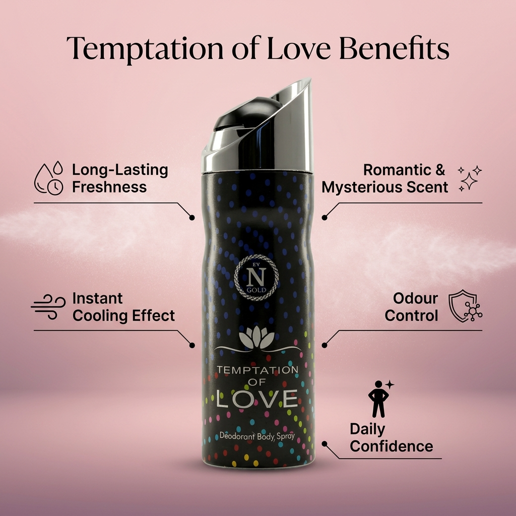 Temptation of Love Deodorant Body Spray