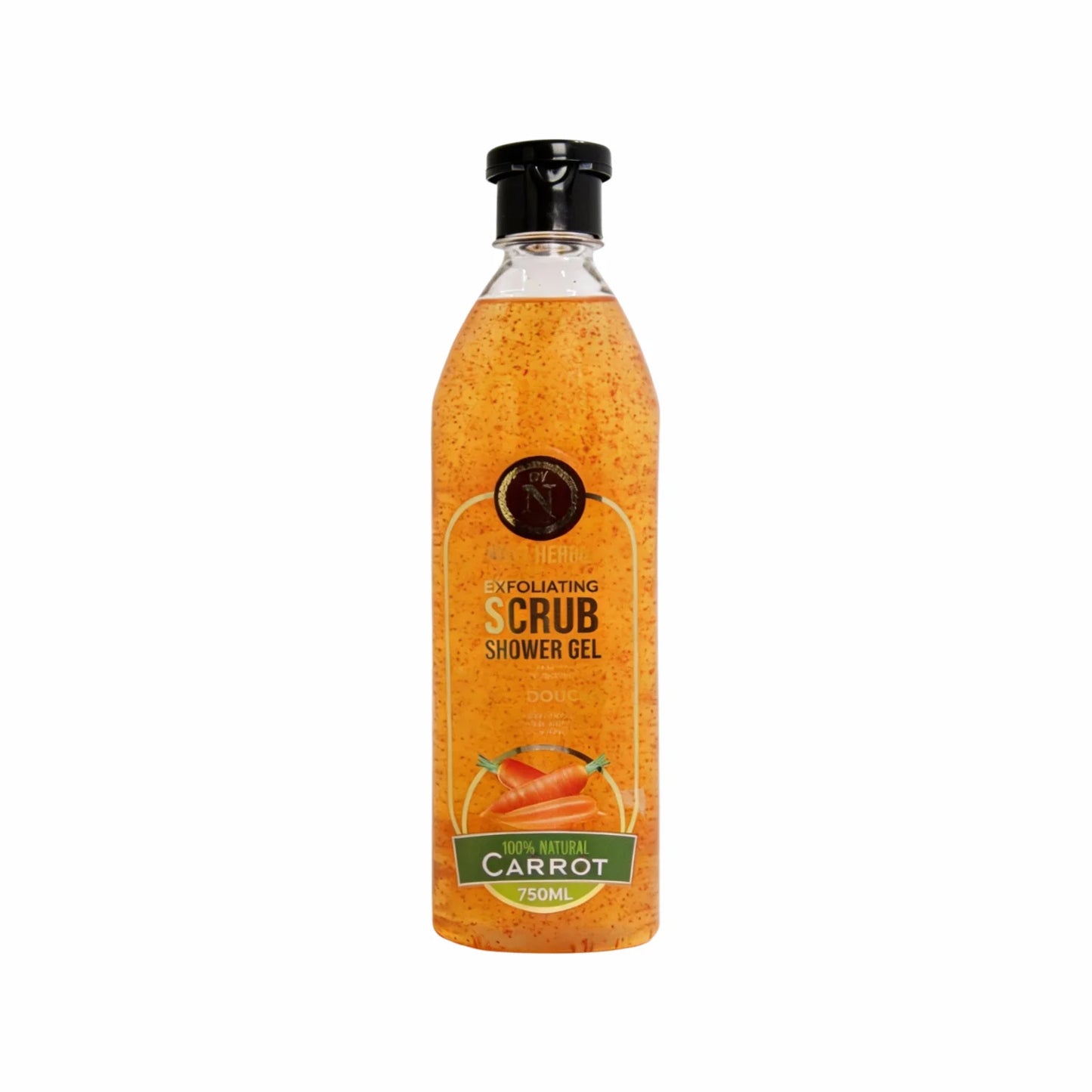 Carrot Exfoliating Scrub Shower Gel