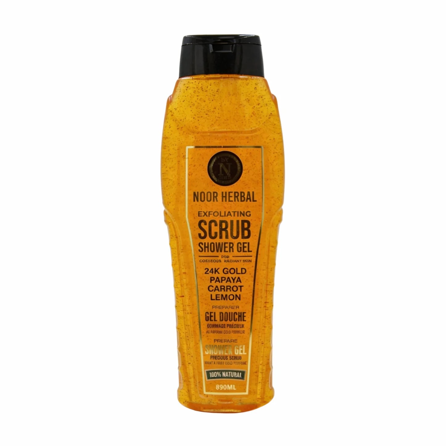 Carrot Exfoliating Scrub Shower Gel