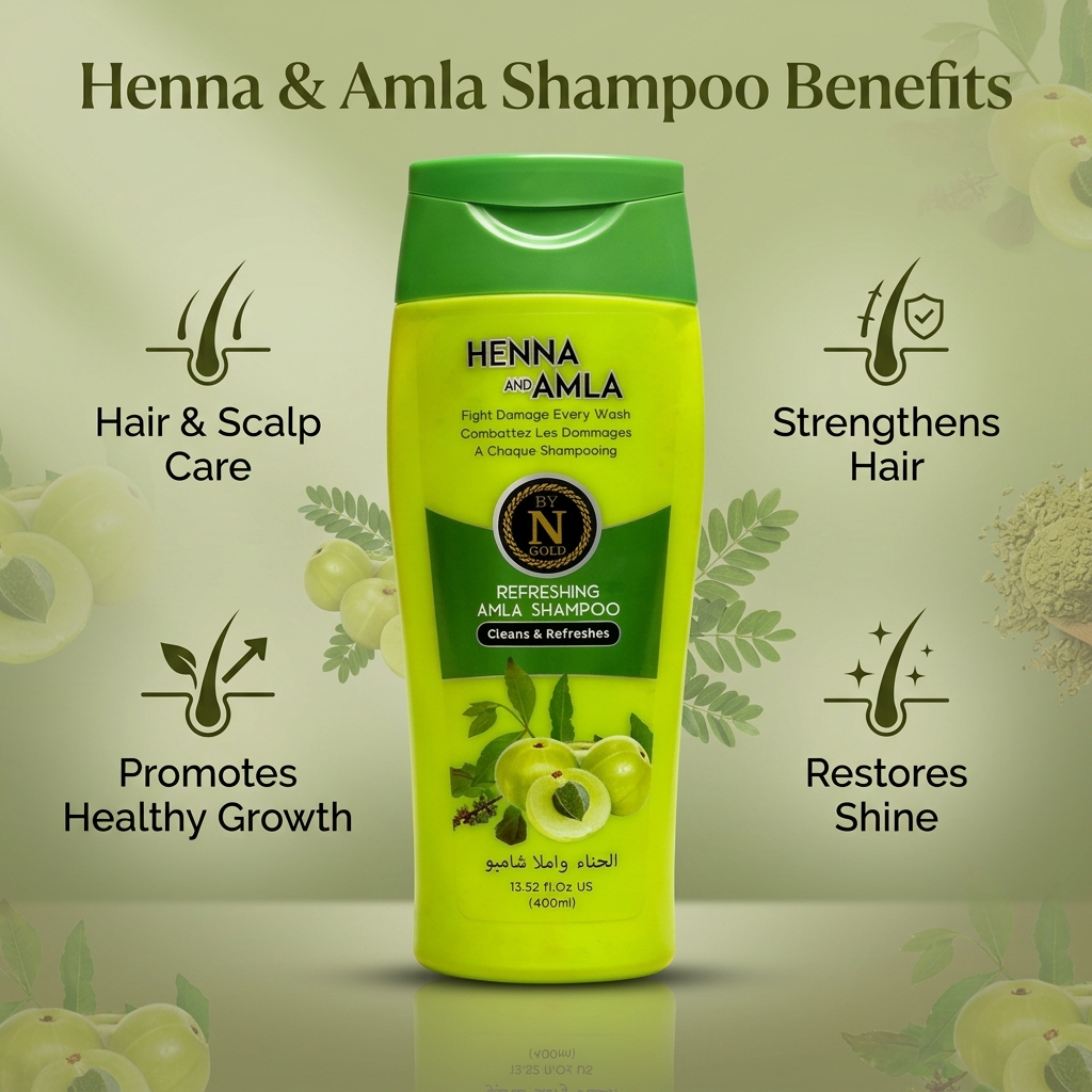 henna amla shampoo benefits