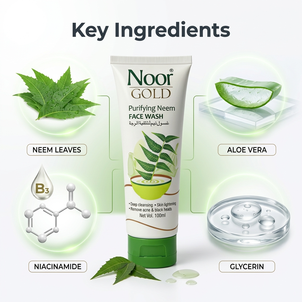 Purifying Neem Face Wash Ingredients