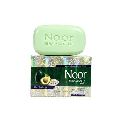 Noor Herbal Beauty Soap – Avocado & Aloe Vera