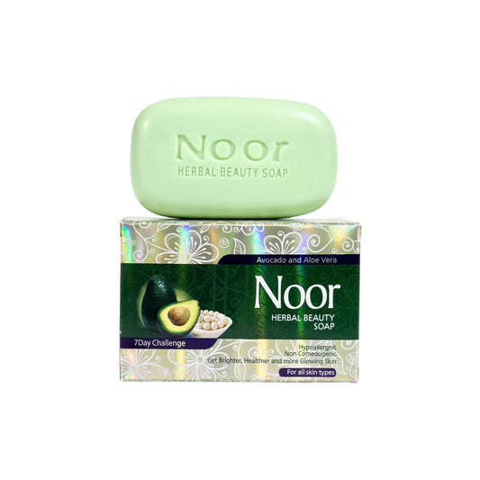 Noor Herbal Beauty Soap – Avocado & Aloe Vera