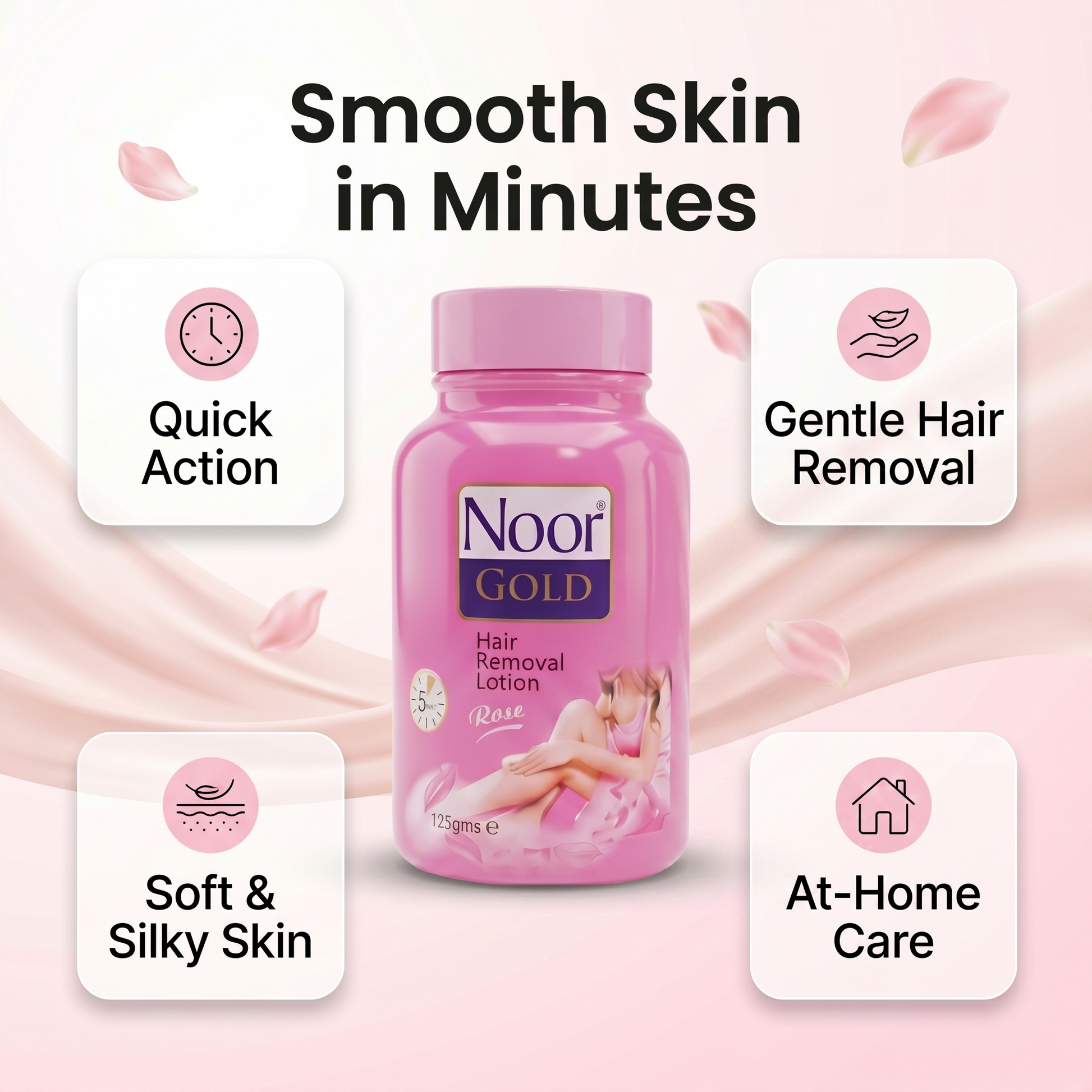 Noor Gold Hair Removal Lotion With Its Benefits.