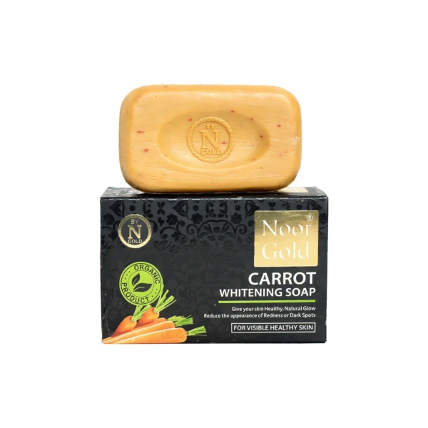 carrot whitening soap
